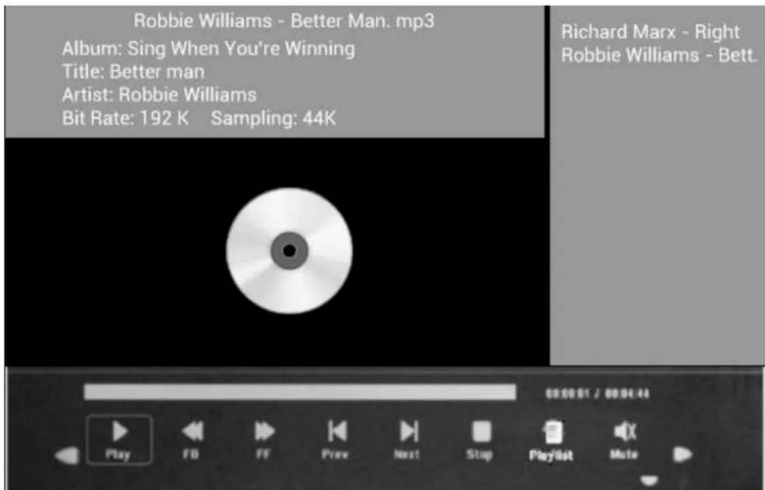 BRAUN DigiFrame 1591 - Riproducione dei file musicali: - 1
