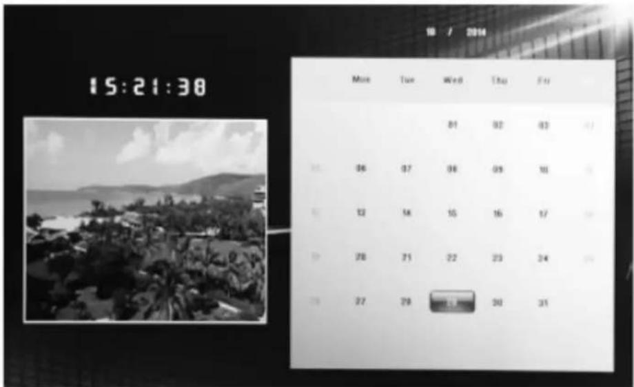 BRAUN DigiFrame 1591 - Hερολόγιο: - 1