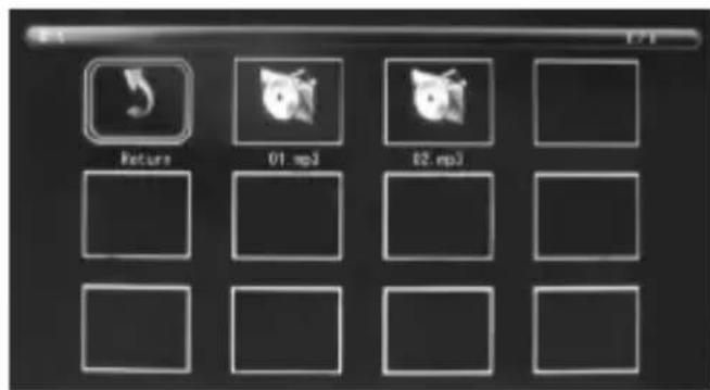 BRAUN DigiFrame 7 Motion - Tryb muzyki - 1