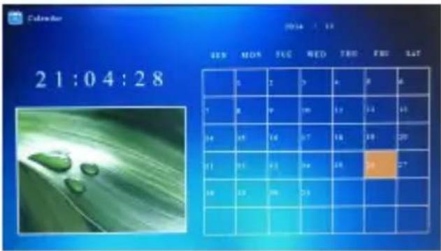 BRAUN DigiFrame 7 Motion - Calendrier - 1