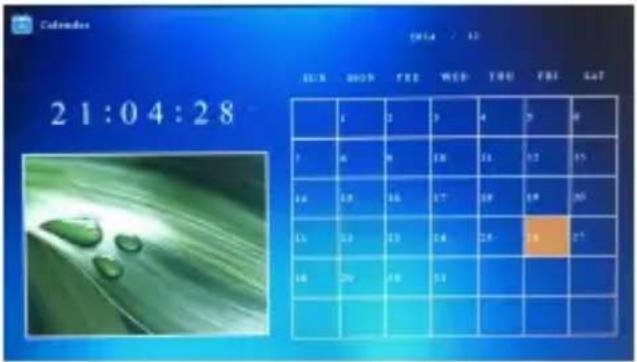 BRAUN DigiFrame 7 Motion - Kalendarz - 1