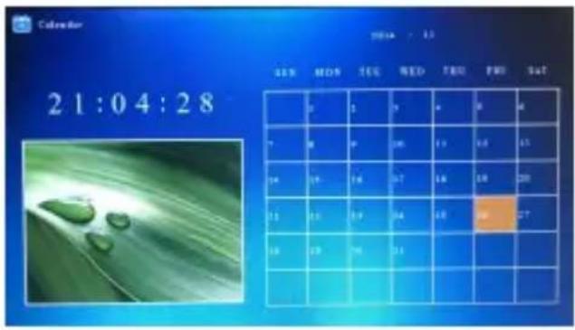 BRAUN DigiFrame 7 Motion - Calendario - 1