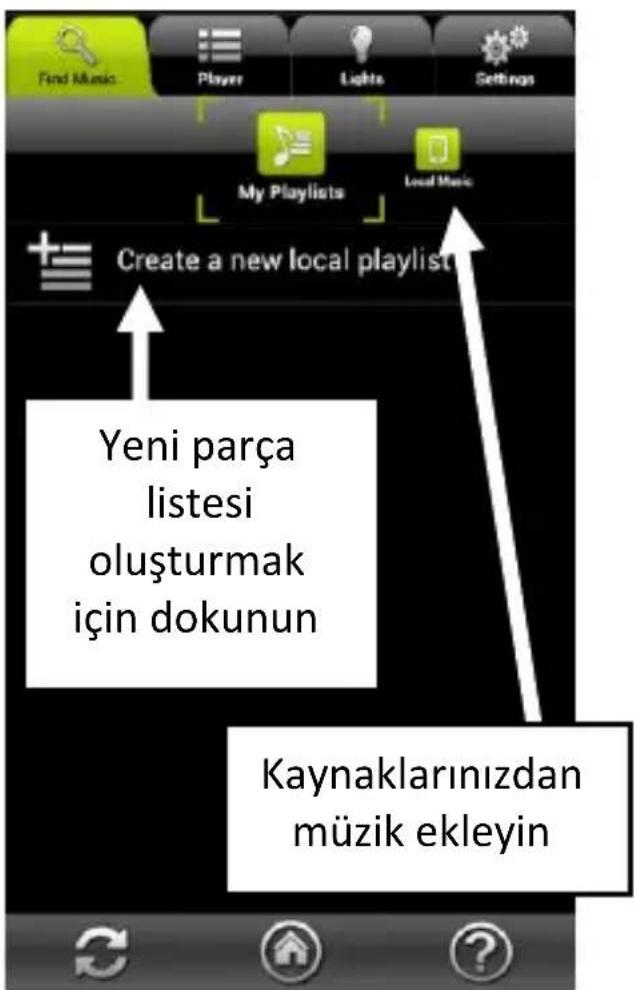 AwoX Striim SLCW13 - Yeni (boş) bir parça listesi oluşturarak başlayın - 1