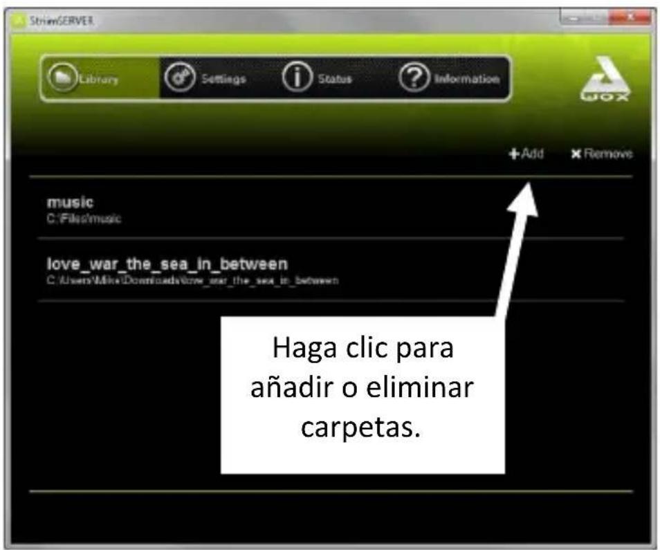 AwoX Striim SLCW13 - La aplicación abre la ventana Sengs: - 2