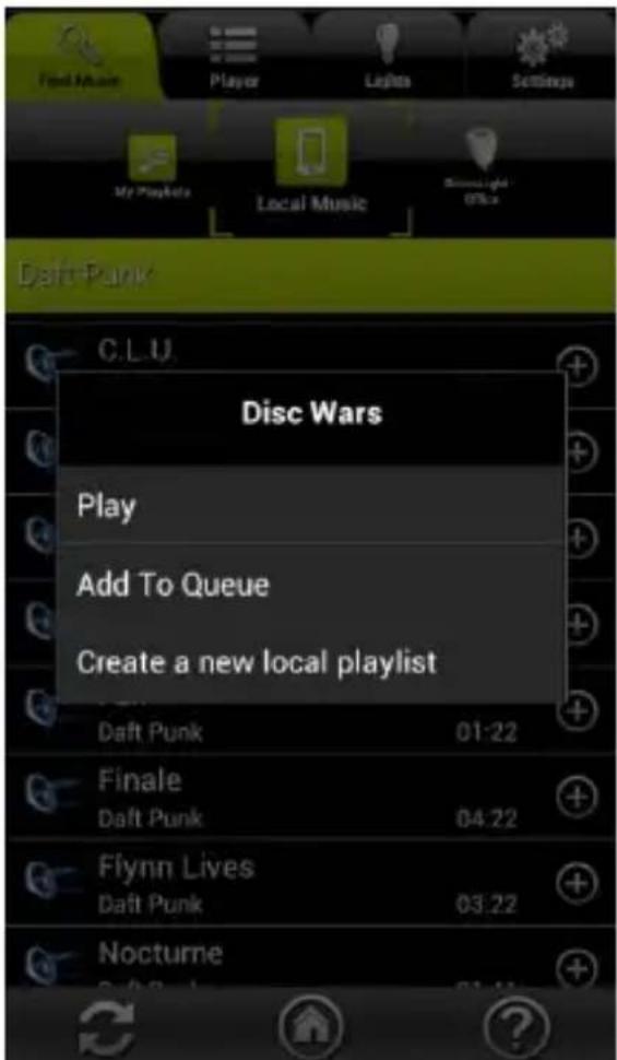 Disc Wars Play Add To Queue Create a new local playlist Daft Punk 01:22 Finale Daft Punk 04:22 Flynn Lives Daft Punk 03:22 Nocturne