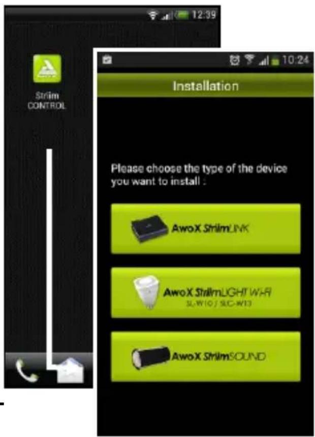 AwoX Striim SLCW13 - Az AwoX Striim CONTROL beállítása - 1
