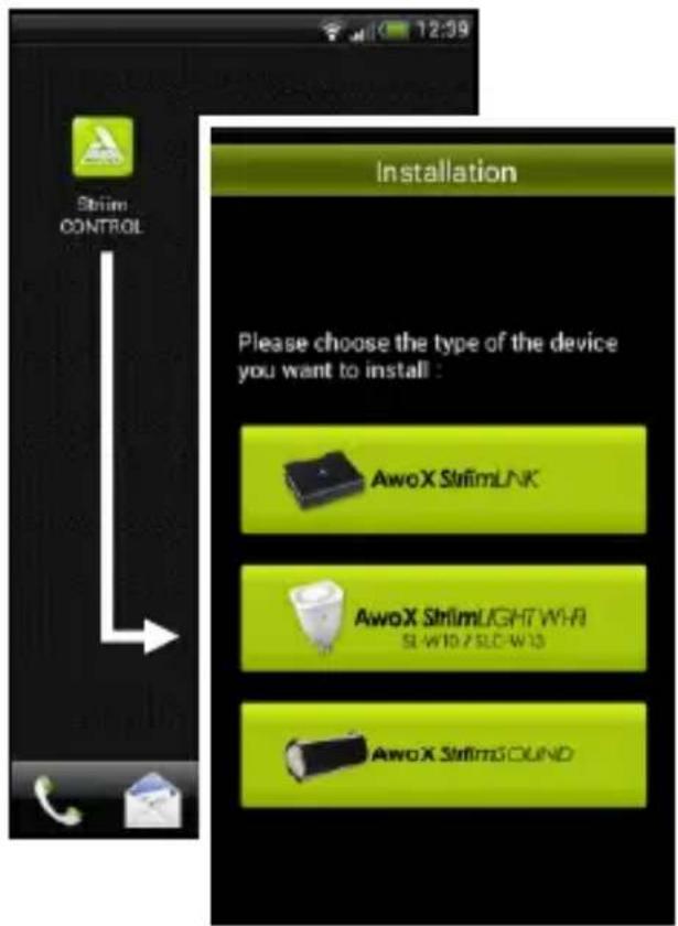 AwoX Striim SLCW13 - AwoX Striim CONTROL setup - 1