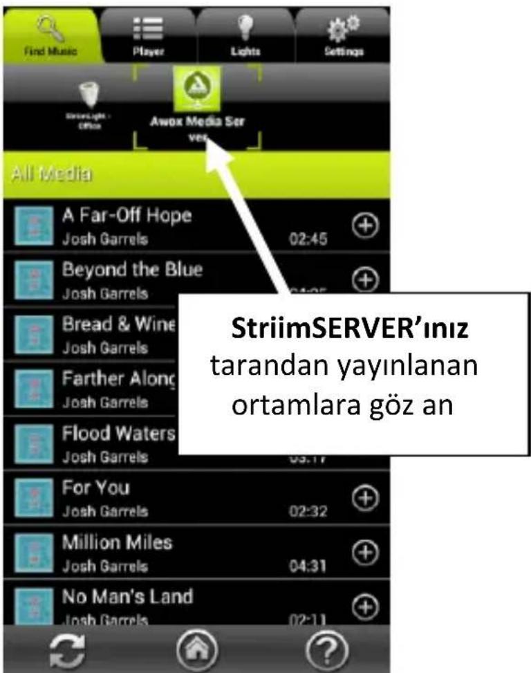 AwoX Striim SLCW13 - AwoX StriimSERVER'ın kullanılması - 3
