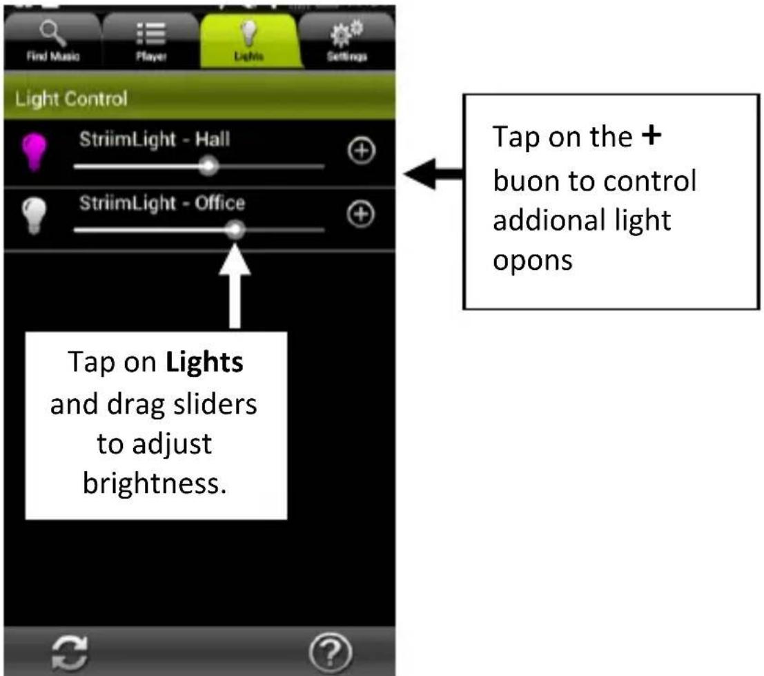 AwoX Striim SLCW13 - Controlling lights and colors - 1