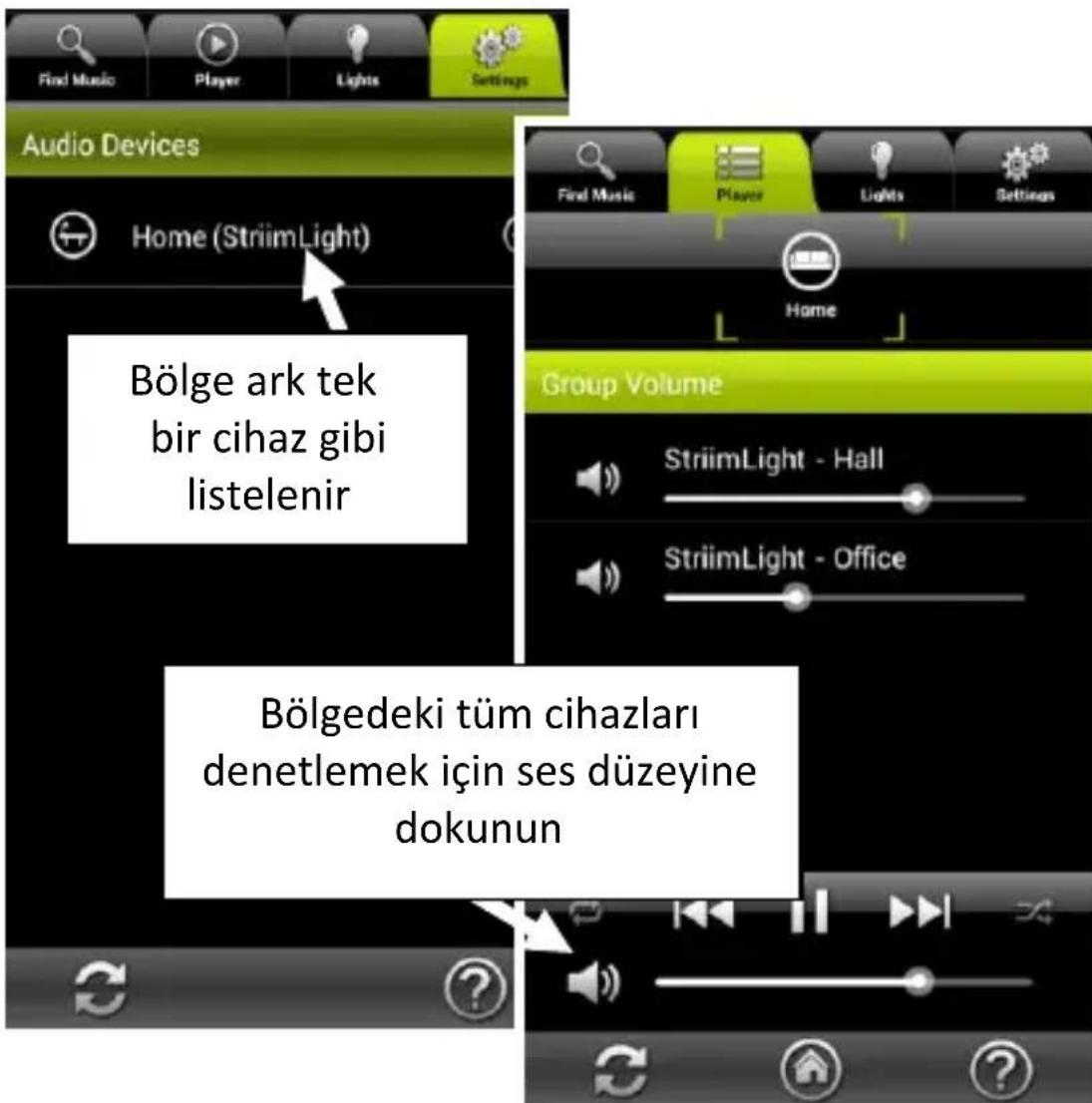 AwoX Striim SLCW13 - Bir bölgede müzik çalmak (birden fazla hoparlör) - 1