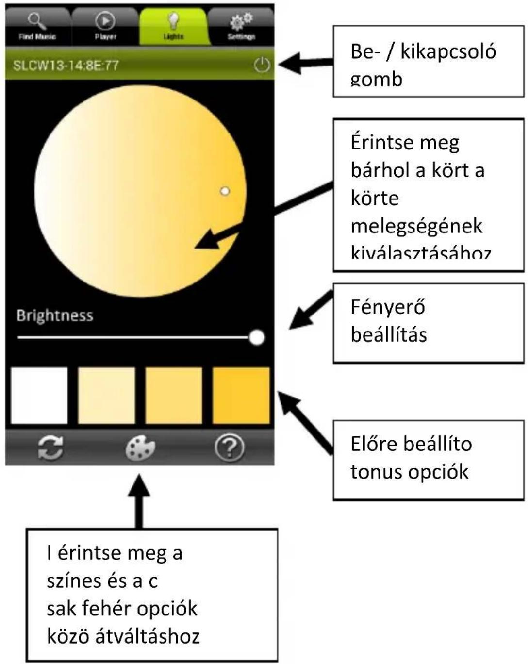 AwoX Striim SLCW13 - Fehér fény vezérlése - 1