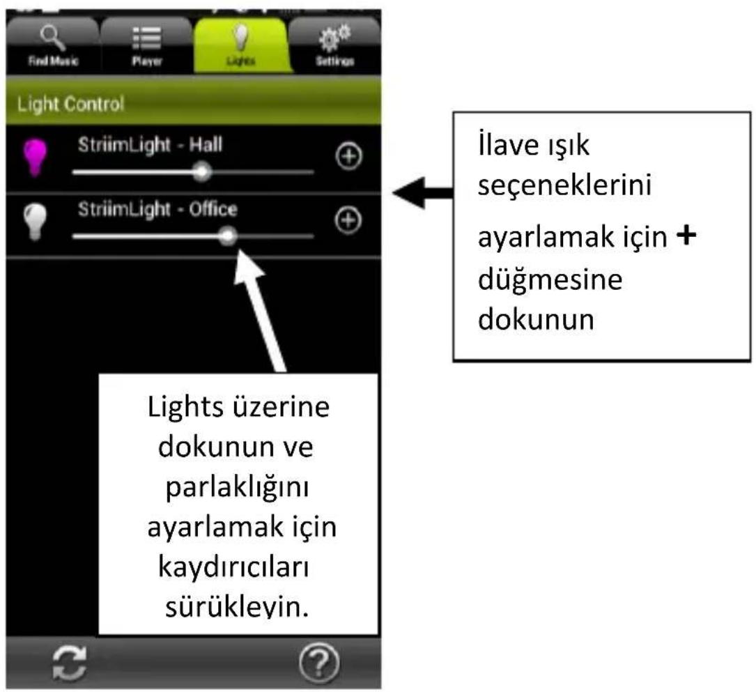 AwoX Striim SLCW13 - Işık ve renkleri ayarlamak - 1
