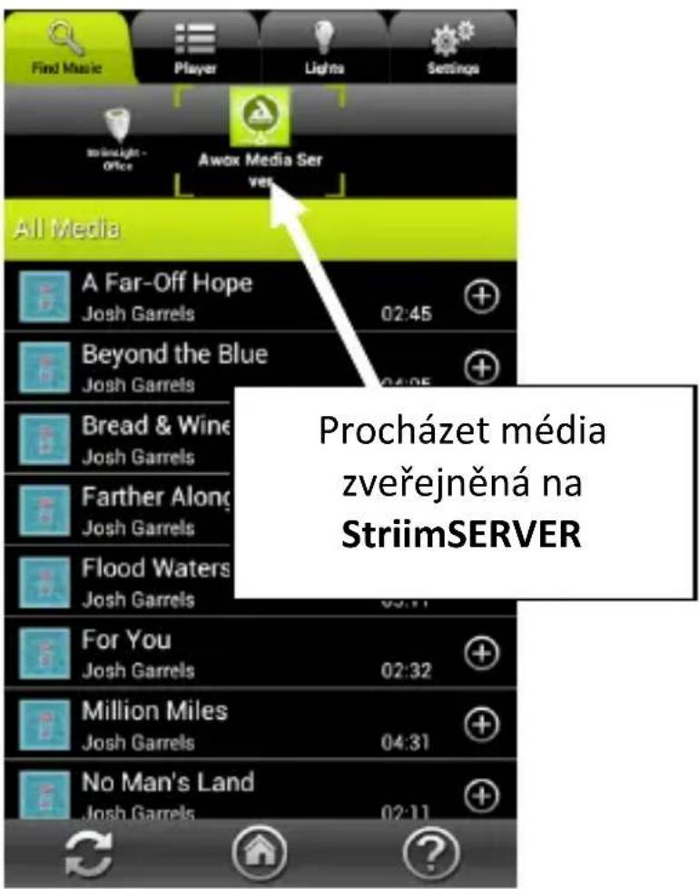 Find Music Player Lighta Settings Awox Media Ser ver All Media A Far-Off Hope Josh Garrels 02:45 Beyond the Blue Josh Garrels 04:05 Bread & Wine Josh Garrels Farther Along Josh Garrels Flood Waters Josh Garrels 03:11 For You Josh Garrels 02:32 Million Miles Josh Garrels 04:31 No Man's Land Josh Garrels 02:11 Procházet média zveřejněná na StriimSERVER