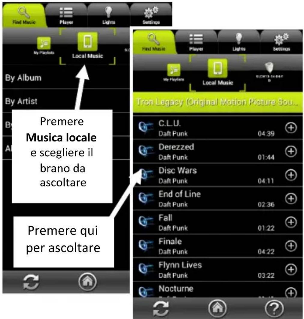 Find Music Player Lights Settings My Playlists Local Music By Album By Artist Premere Musica locale e scegliere il brano da ascoltare Premere qui per ascoltare Tron Legacy (Original Motion Picture Sou... C.L.U. Daft Punk 04:39 Derezzed Daft Punk 01:44 Disc Wars Daft Punk 04:11 End of Line Daft Punk 02:36 Fall Daft Punk 01:22 Finale Daft Punk 04:22 Flynn Lives Daft Punk 03:22 Nocturne