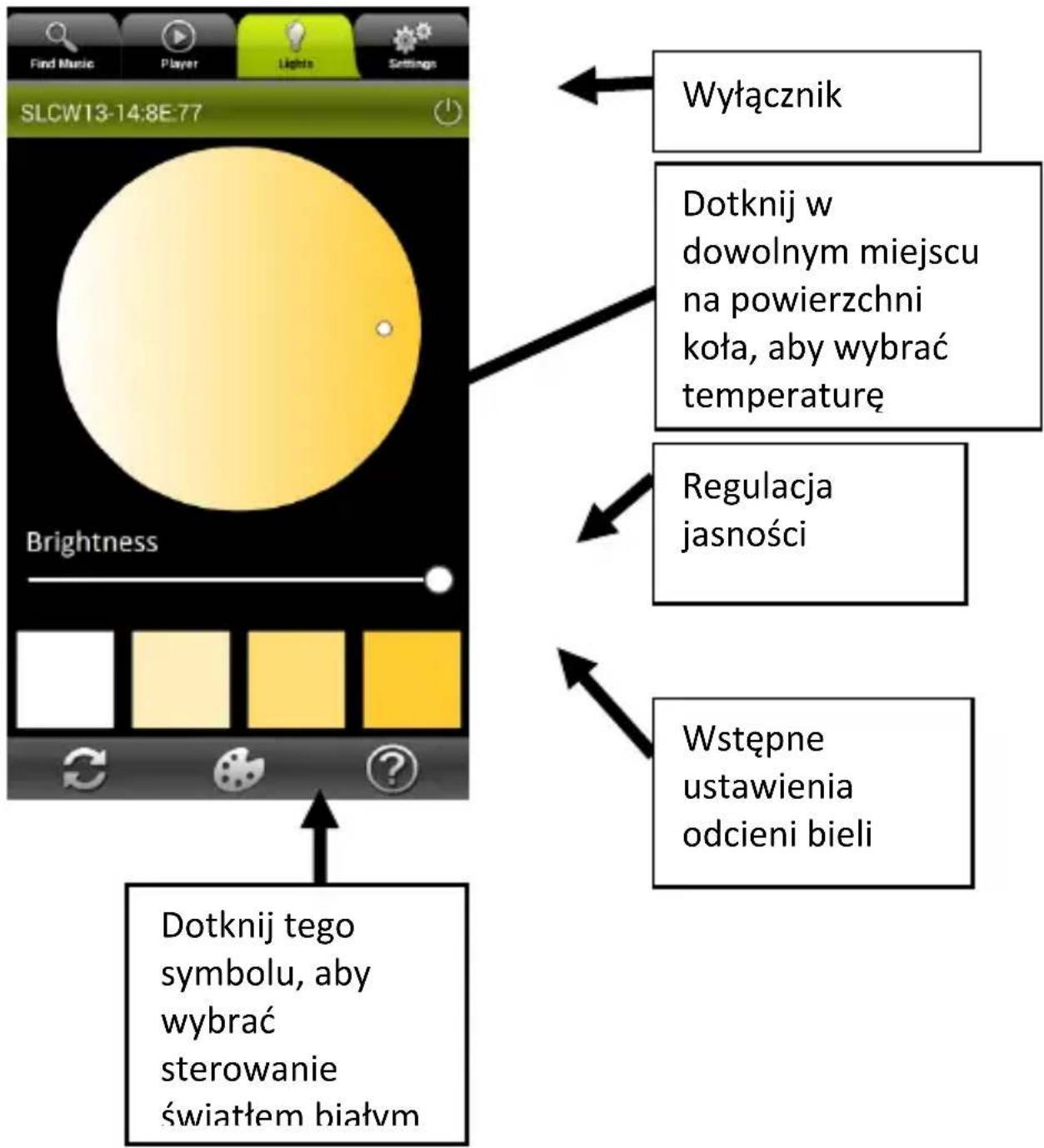 AwoX Striim SLCW13 - Sterowanie światłem białym - 1