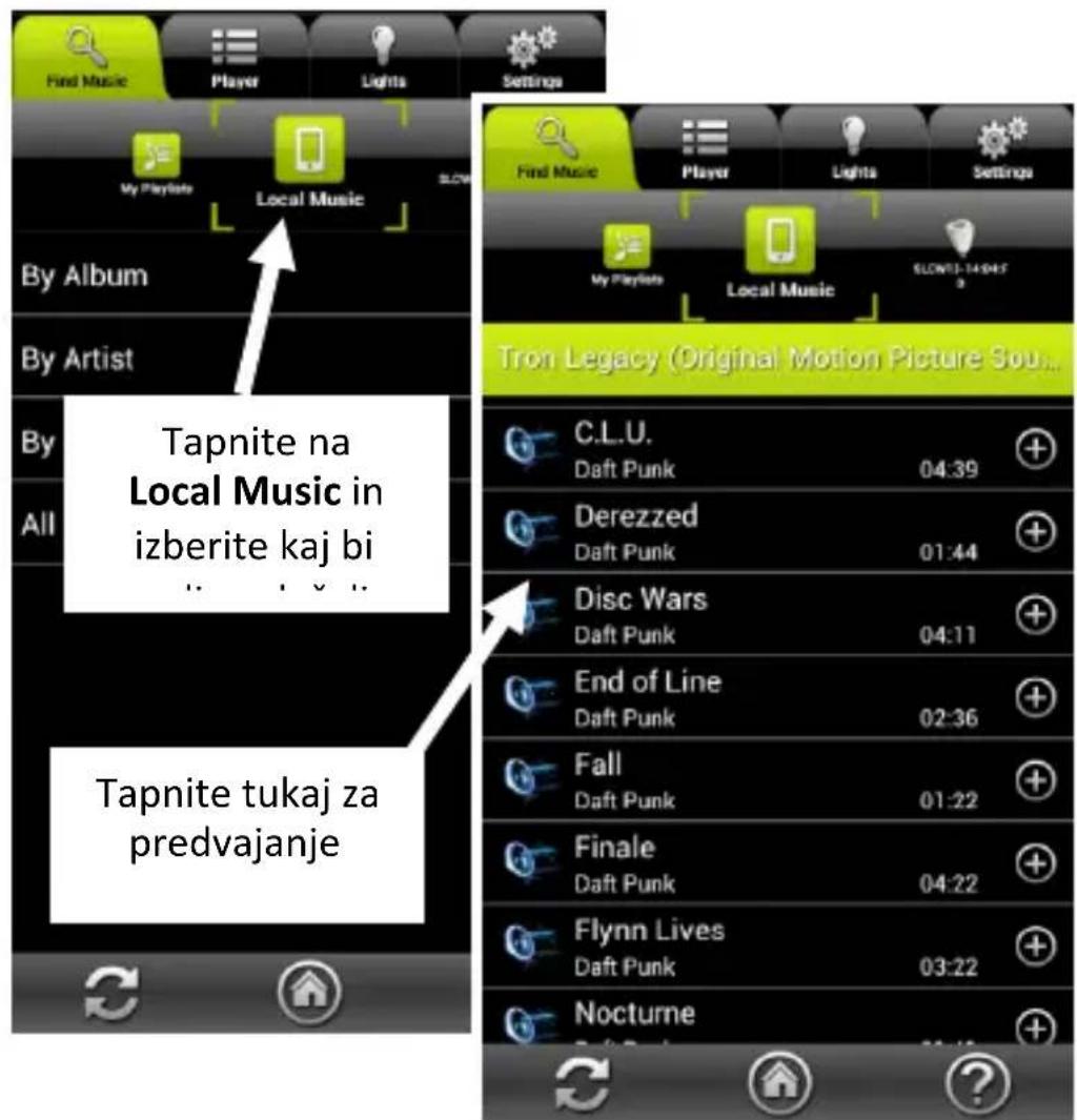 AwoX Striim SLCW13 - Predvajanje lokalnih medijev z iOS ali Androidne naprave - 1
