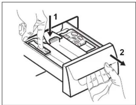 ZANUSSI ZS8651DWD - NETTOYAGE DU DISTRIBUTEUR DE PRODUIT DE LAVAGE - 1