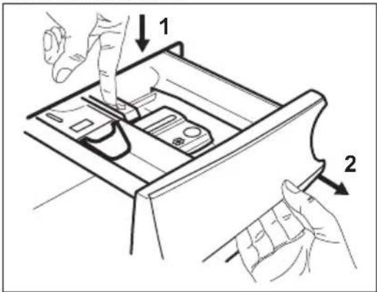 ZANUSSI ZZ14941WF - NETTOYAGE DU DISTRIBUTEUR DE PRODUIT DE LAVAGE - 1