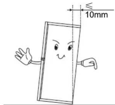 ≤ 10mm