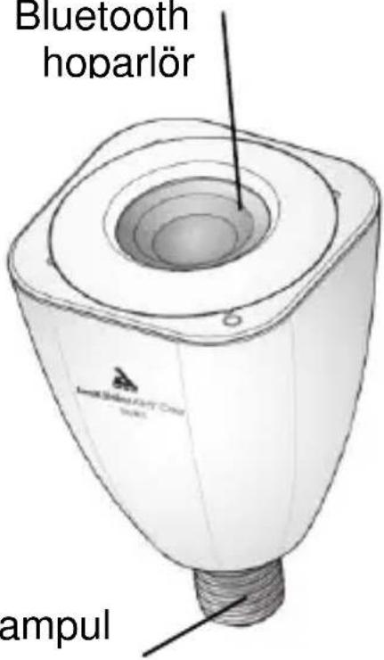Bluetooth hoparlör ampul