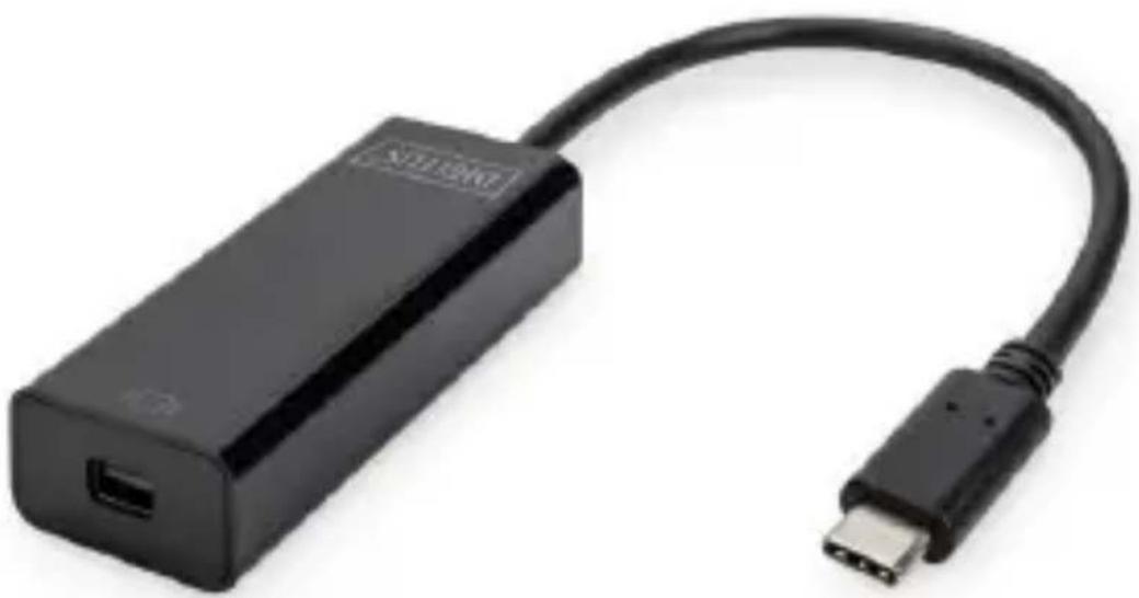 Digitus DA70878 - Adaptateur graphique USB Type-C™ 4K avec sortie Mini DisplayPort™ - 1
