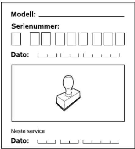 STIHL GH 460 - Bekreftelse av overleveringen - 1