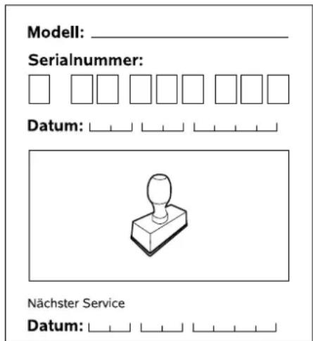 STIHL GHE 420 - Übergabebestätigung - 1