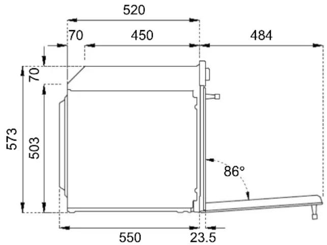 520 70 450 484 70 573 503 86° 550 23.5