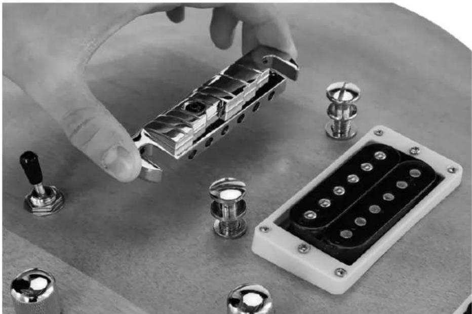 Harley Benton CST24 - Montage du cordier et de l'attache de sangle - 3