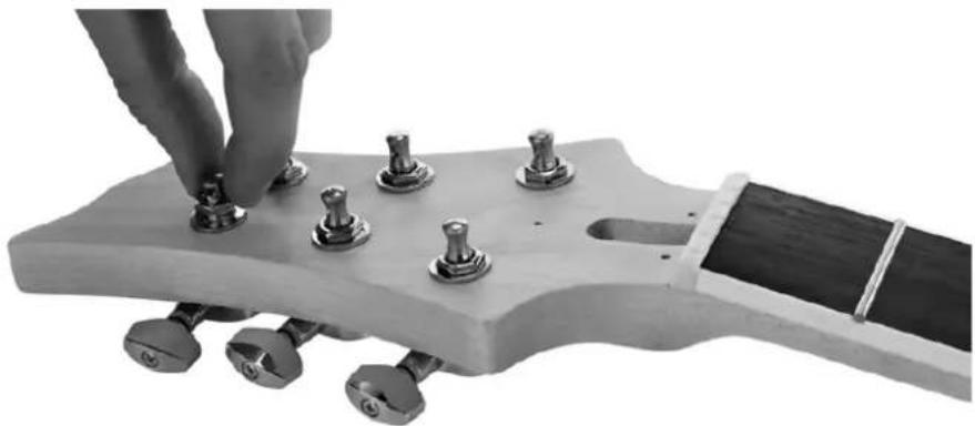 Harley Benton CST24 - Montage des mécanismes - 2