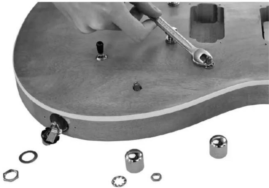Harley Benton CST24 - Câblage du potentiamètre, des micros et du commutateur - 9