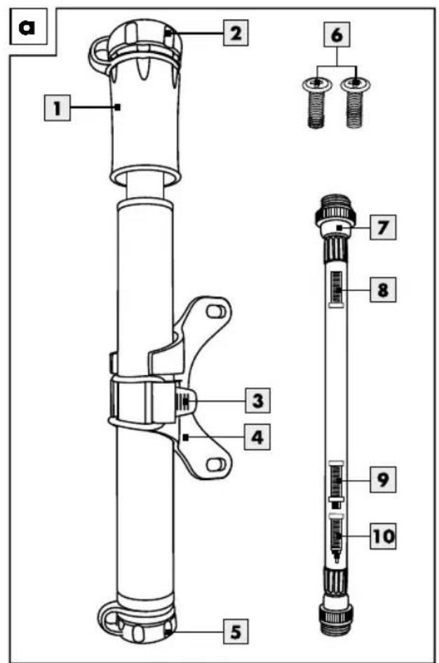 CRIVIT IAN 103008 - MINI-LUF+PUMPE - 2