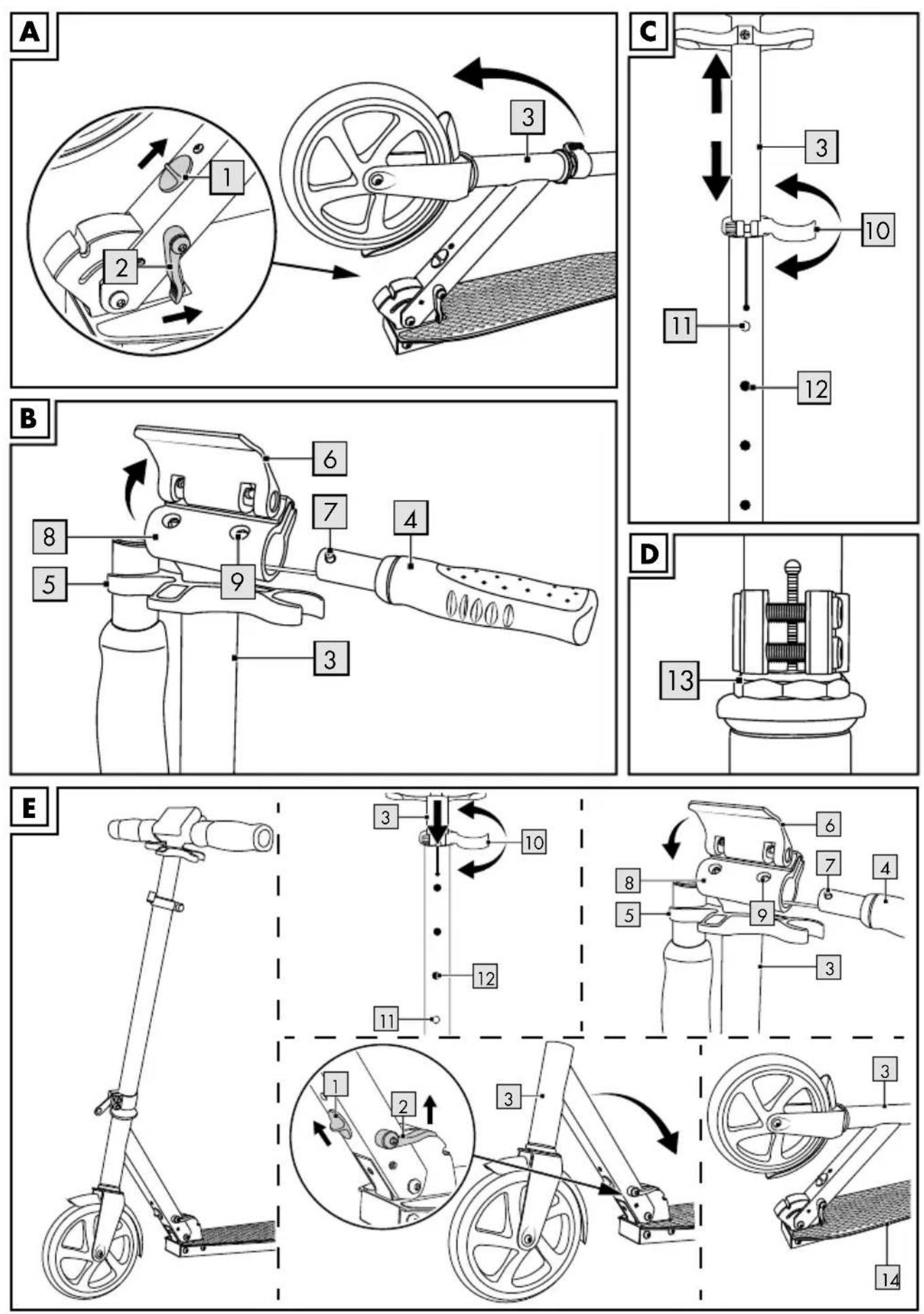 CRIVIT IAN 307525 - ALUMINIUM STEP - 1
