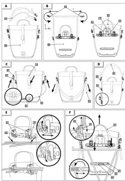 CRIVIT IAN 388695 - FAHRRAD-GEPÄCKTRÄGERTASCHE SACOCHE POUR PORTE-BAGAGE DE VÉLO - 1