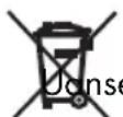 CRIVIT IAN 374178 - Kasserede apparater må ikke komme i dagrenovationen! - 1