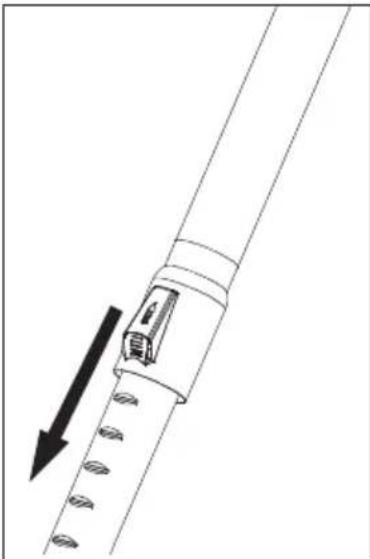BEKO VCO32803AF - Установка/снятие телескопической трубки - 2