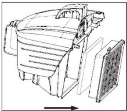 BEKO VCO32803AF - Filtrul de protectie a motorului și filtrul HEPA - 1