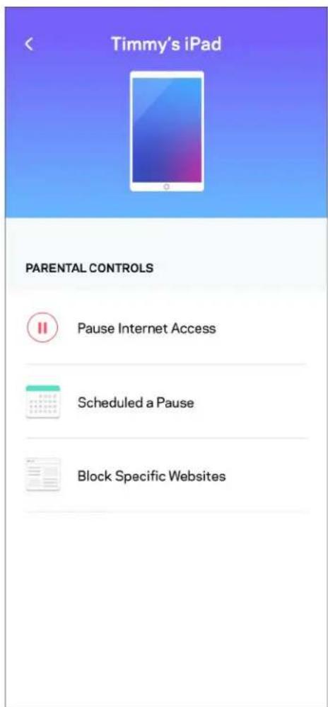 LINKSYS Hydra Pro 6 - Controles parentales - 2