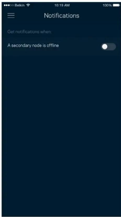 LINKSYS Hydra Pro 6 - Notifications - 1