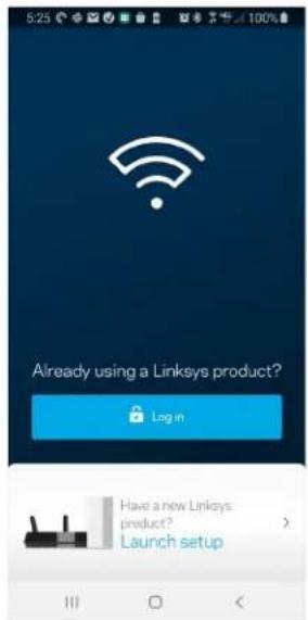 LINKSYS Hydra Pro 6 - Autentificati-vă in aplicăția Linksys - 2