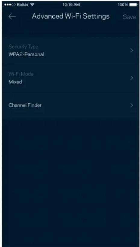 LINKSYS Hydra Pro 6 - Specialis Wi-Fi-beallitasok - 1