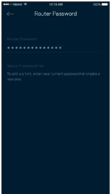 LINKSYS Hydra Pro 6 - Parola router - 1
