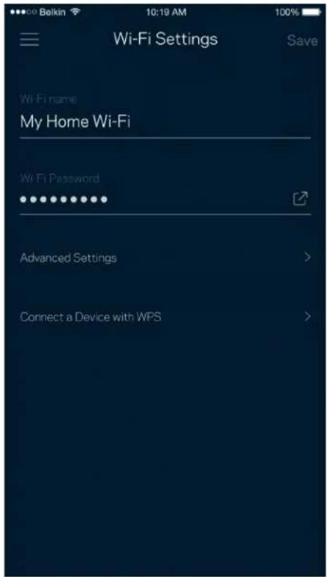 LINKSYS Hydra Pro 6 - Wi-Fi Settings - 1