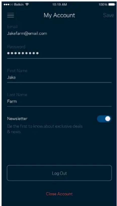 LINKSYS Hydra Pro 6 - Il mio account - 1