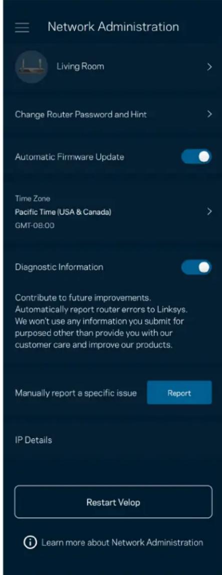 LINKSYS Hydra Pro 6 - AdmnHnCTpnpOBaHne cetn mApwpyTu3aTopa - 1