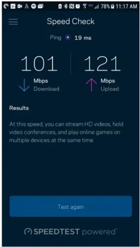 LINKSYS Hydra Pro 6 - Speed Check (Kontrola rychlosti) - 1