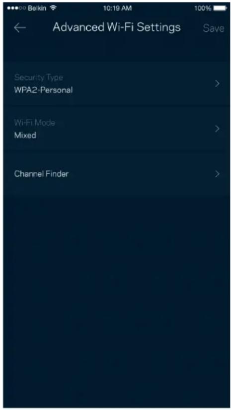 LINKSYS Hydra Pro 6 - Advanced Wi-Fi Settings (Puθμioεις Wi-Fi για προχωρημένους) - 1