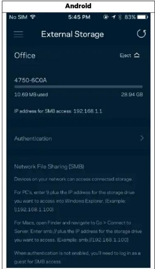 LINKSYS Hydra Pro 6 - Extern lagring - 1