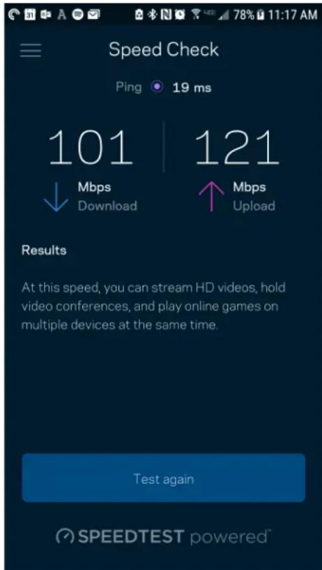 LINKSYS Hydra Pro 6 - Geschwindigkeitstest - 1