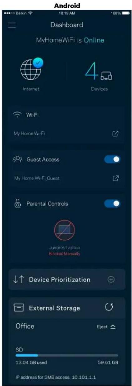 LINKSYS Hydra Pro 6 - Tablou de bord - 2